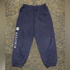 PacSun 'Nineteen 80' Navy Sweatpants